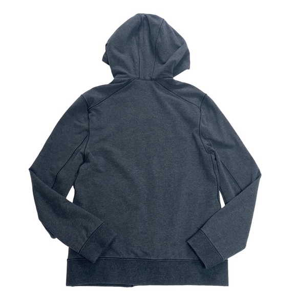 LULULEMON Cross Cut Zip up Hoodie in Heathered Black - Picture 8 of 10
